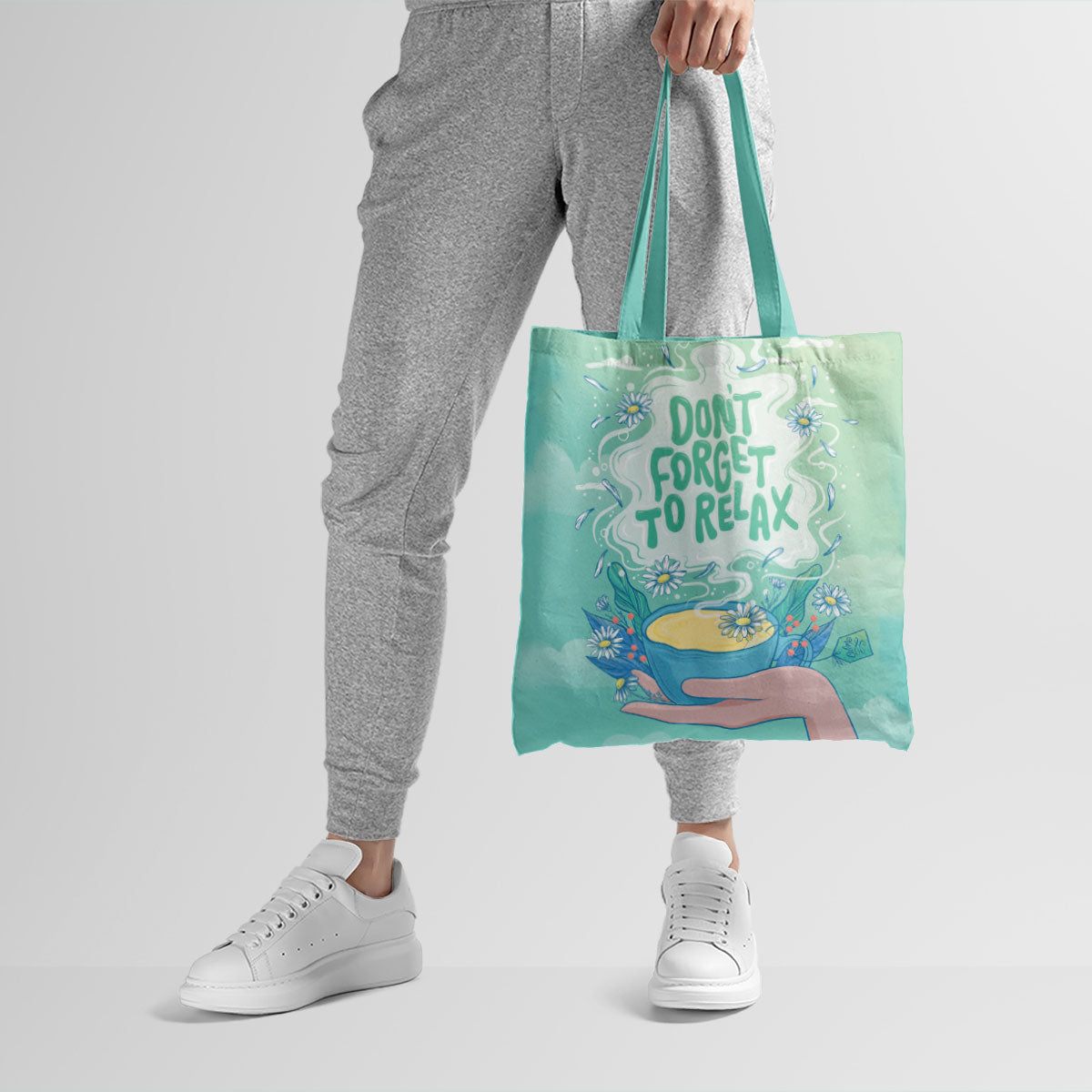 Don't Forget To Relax Canvas Tote Bag
