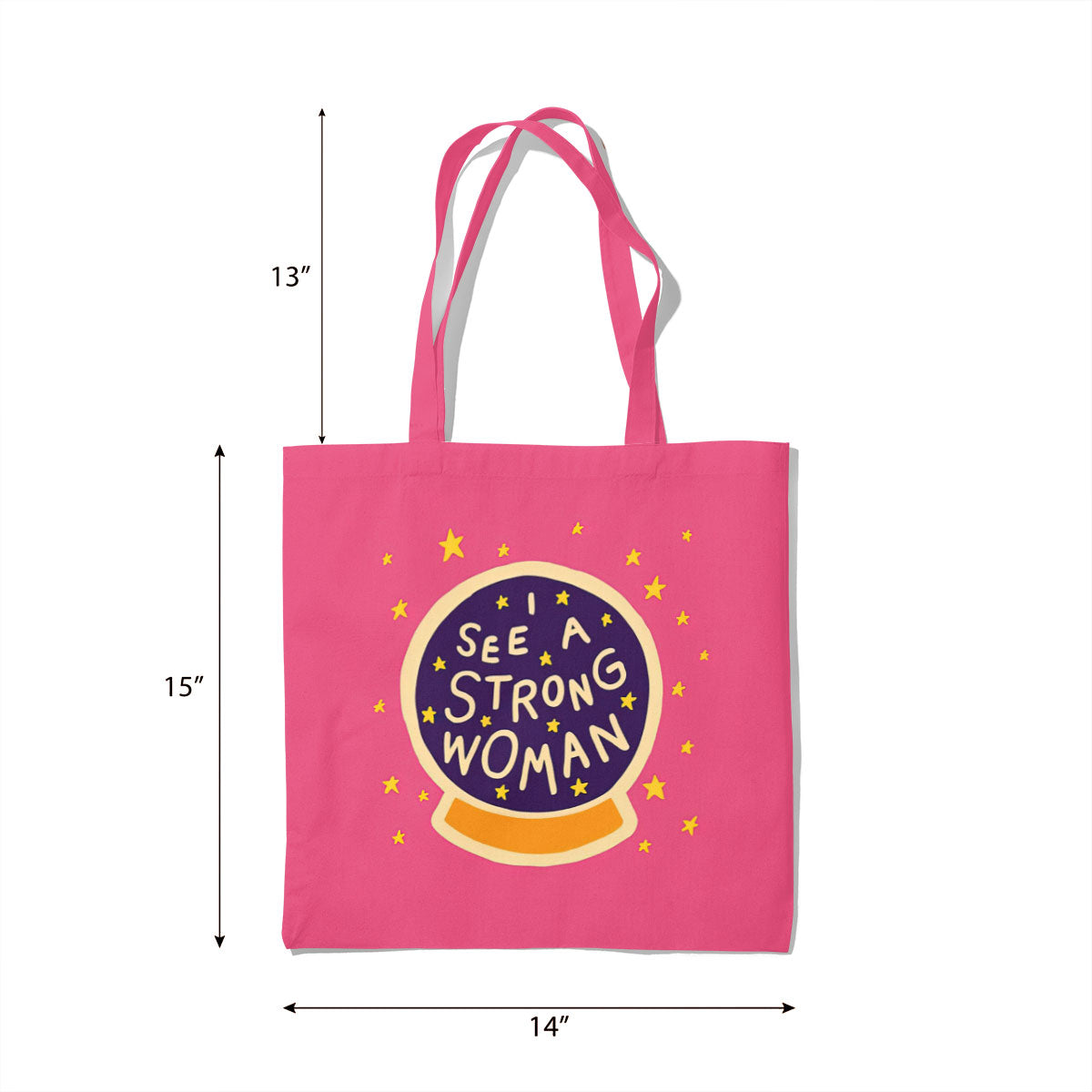 Be A Strong Woman Canvas Tote Bag