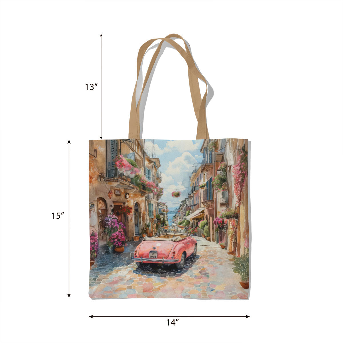 Vintage Voyage Canvas Tote Bag