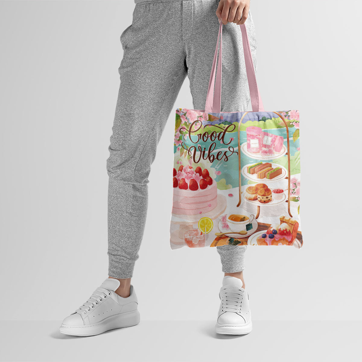 Good Vibes Canvas Tote Bag