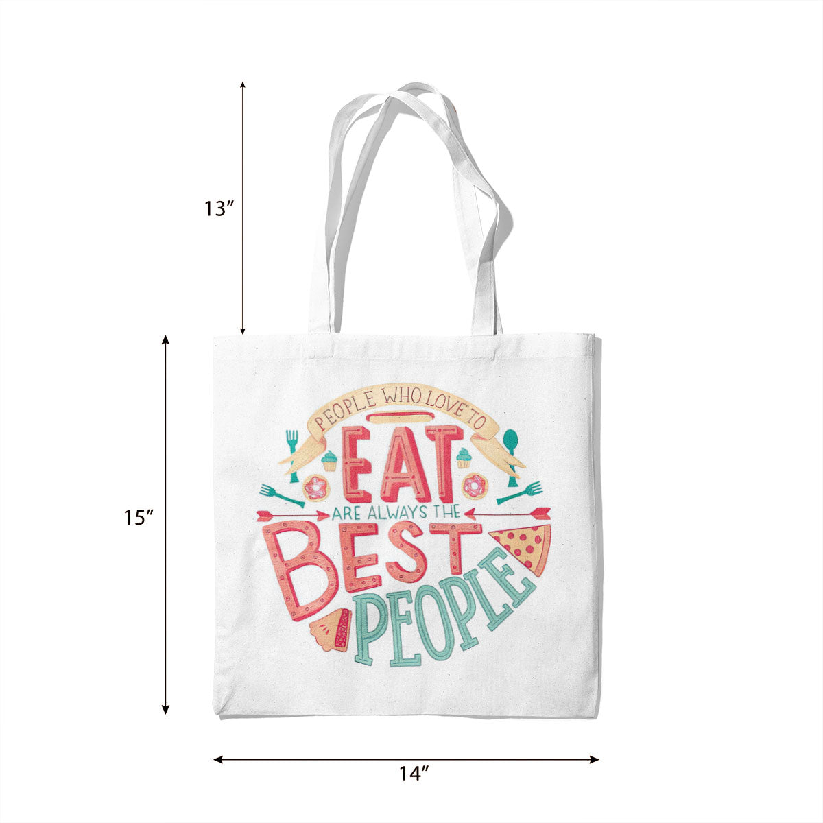 Best People Canvas Tote Bag