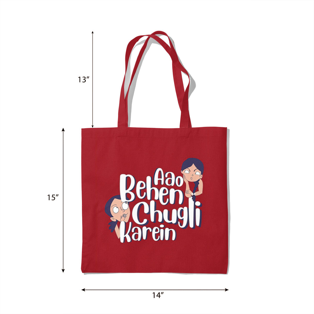Chugli Kartein Hai Canvas Tote Bag