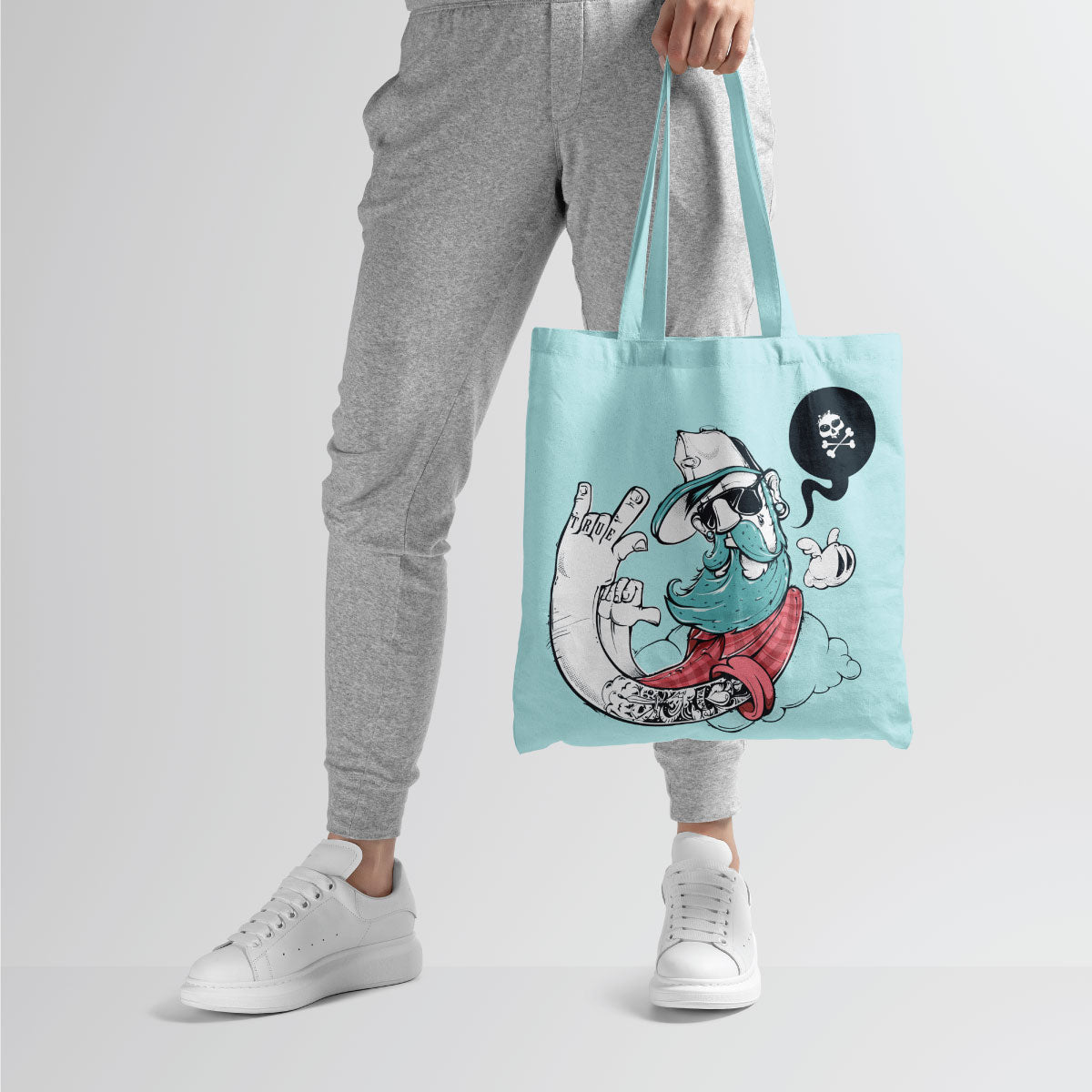 American Highrider Canvas Tote Bag