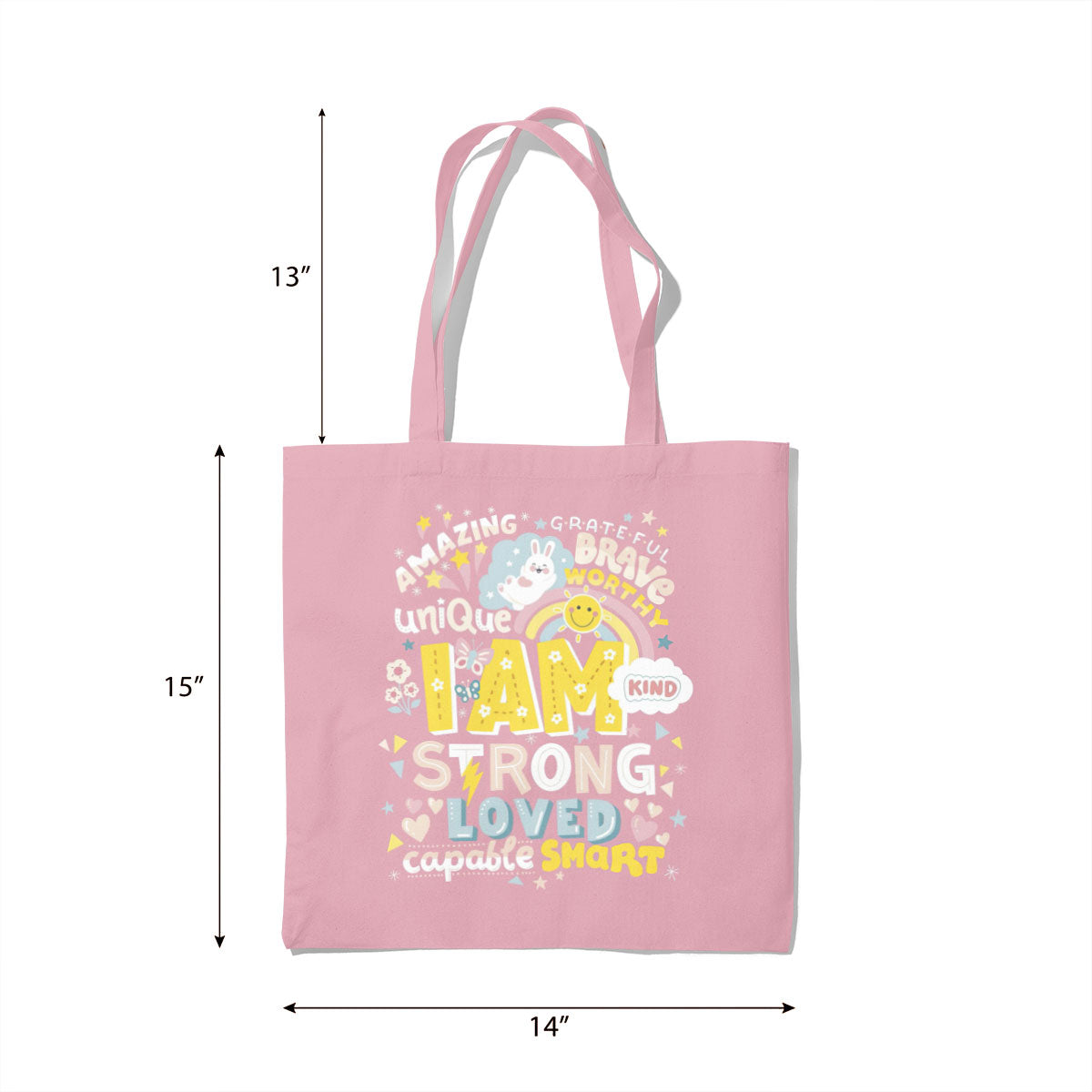 I Am Strong Canvas Tote Bag