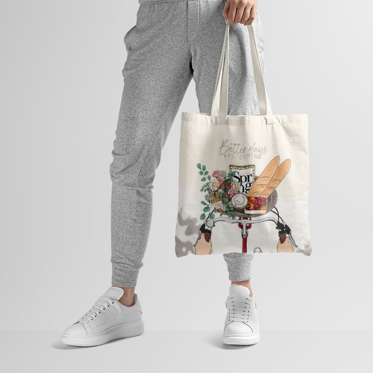 Better Days Canvas Tote Bag