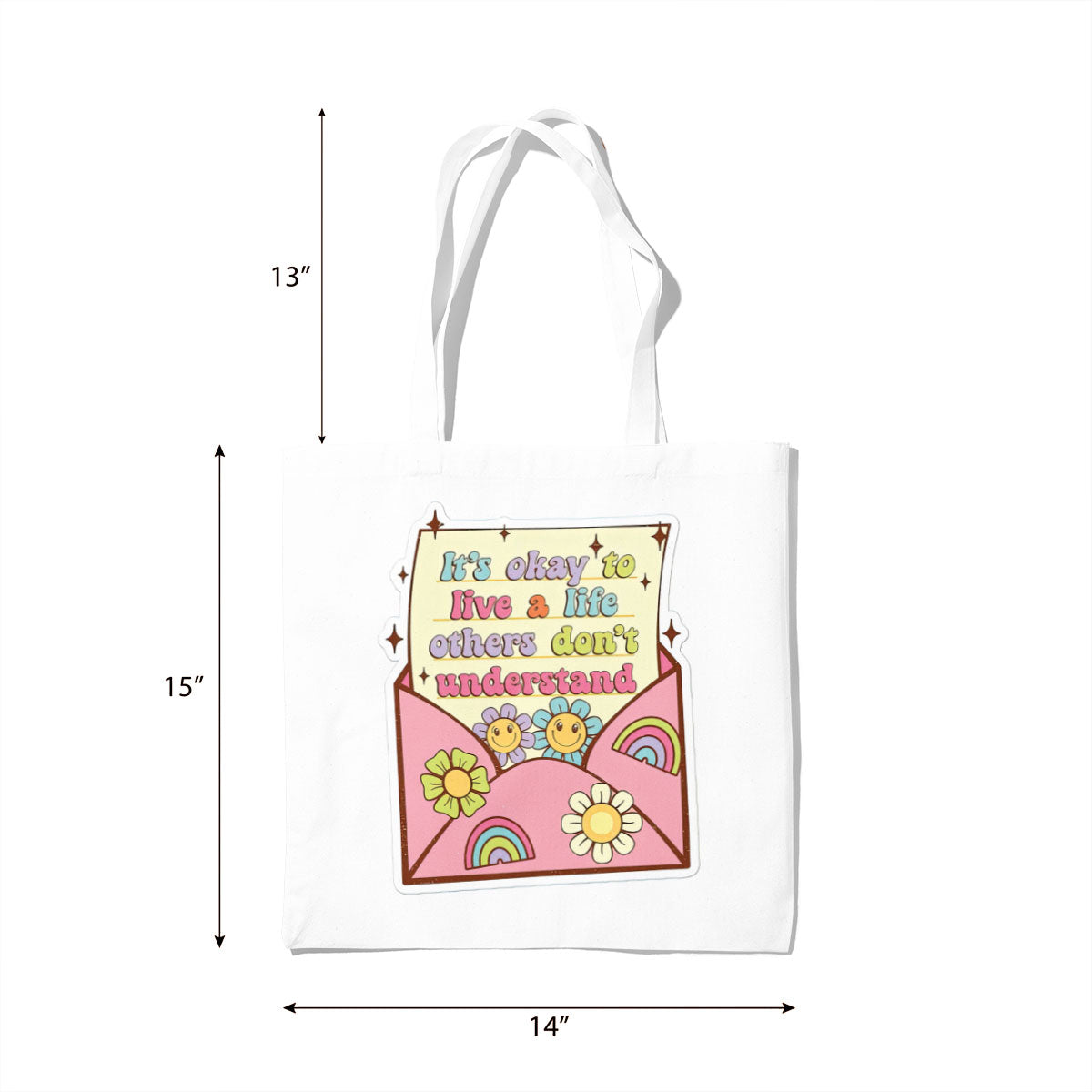 Live A Life Canvas Tote Bag