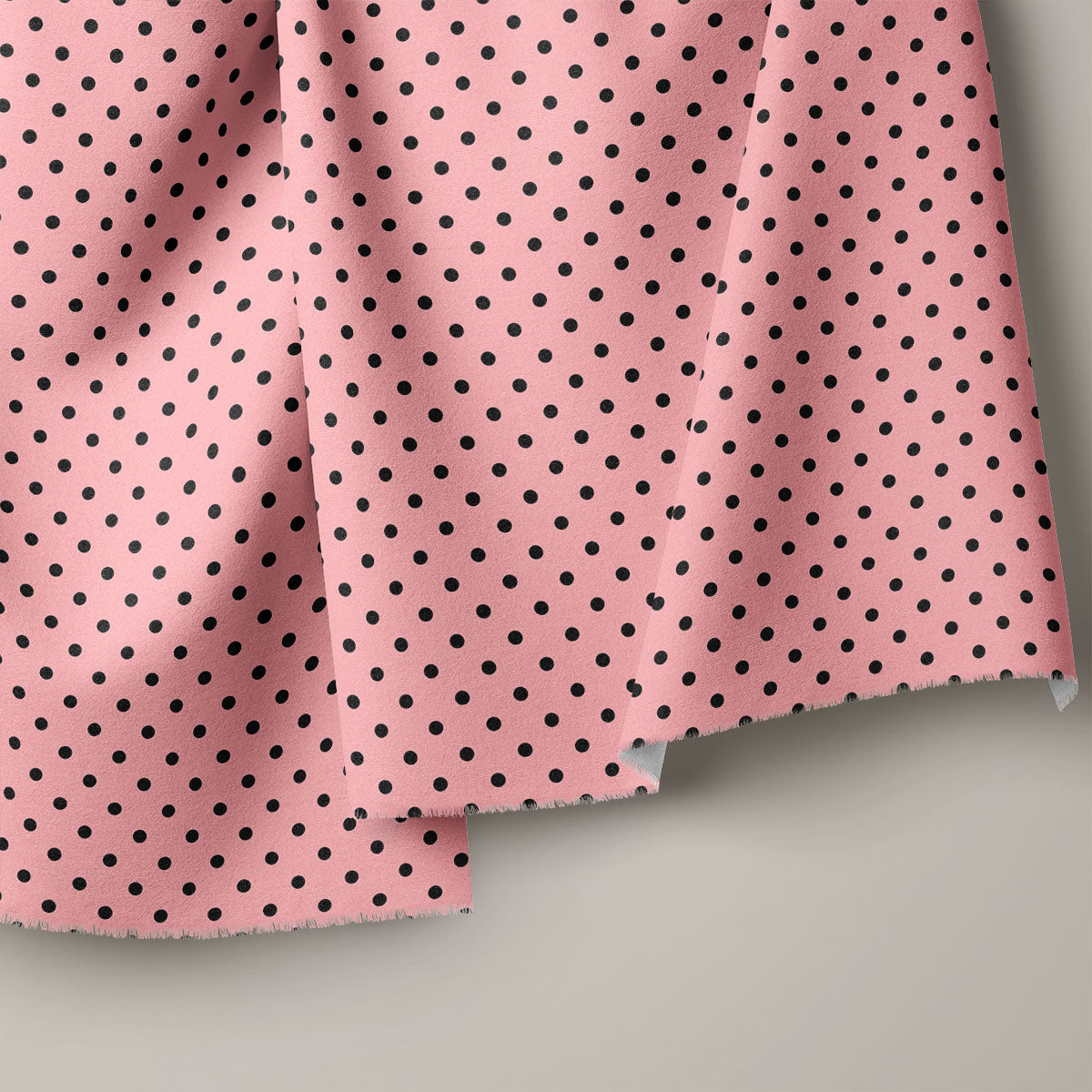 Light Orchid Polka Dots Print