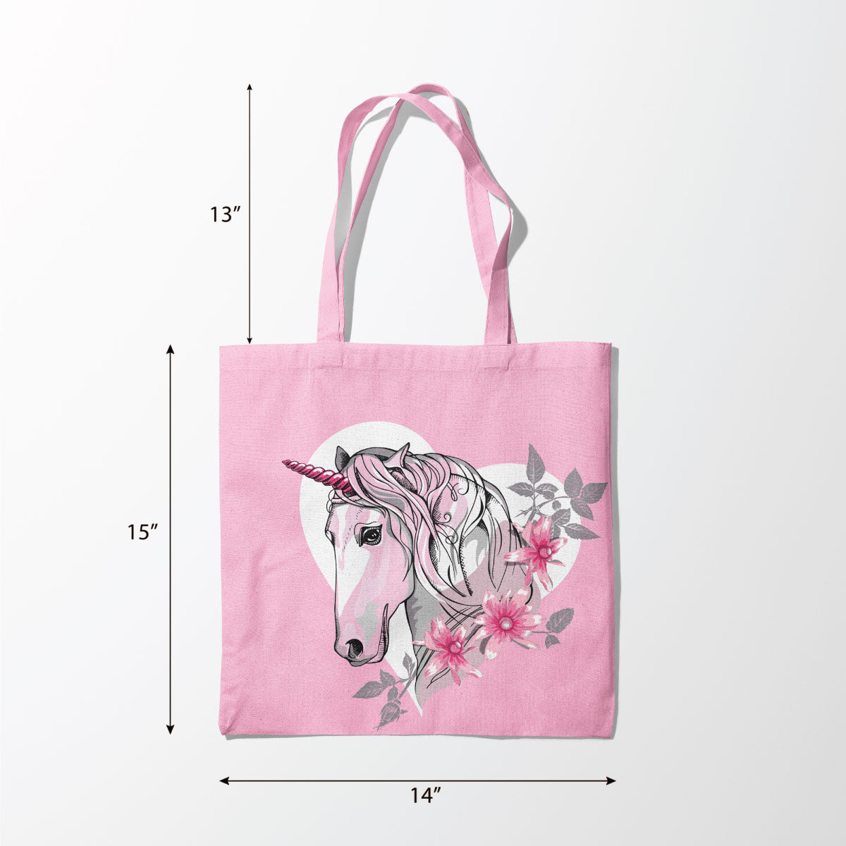Unicorn Magic Canvas Tote Bag