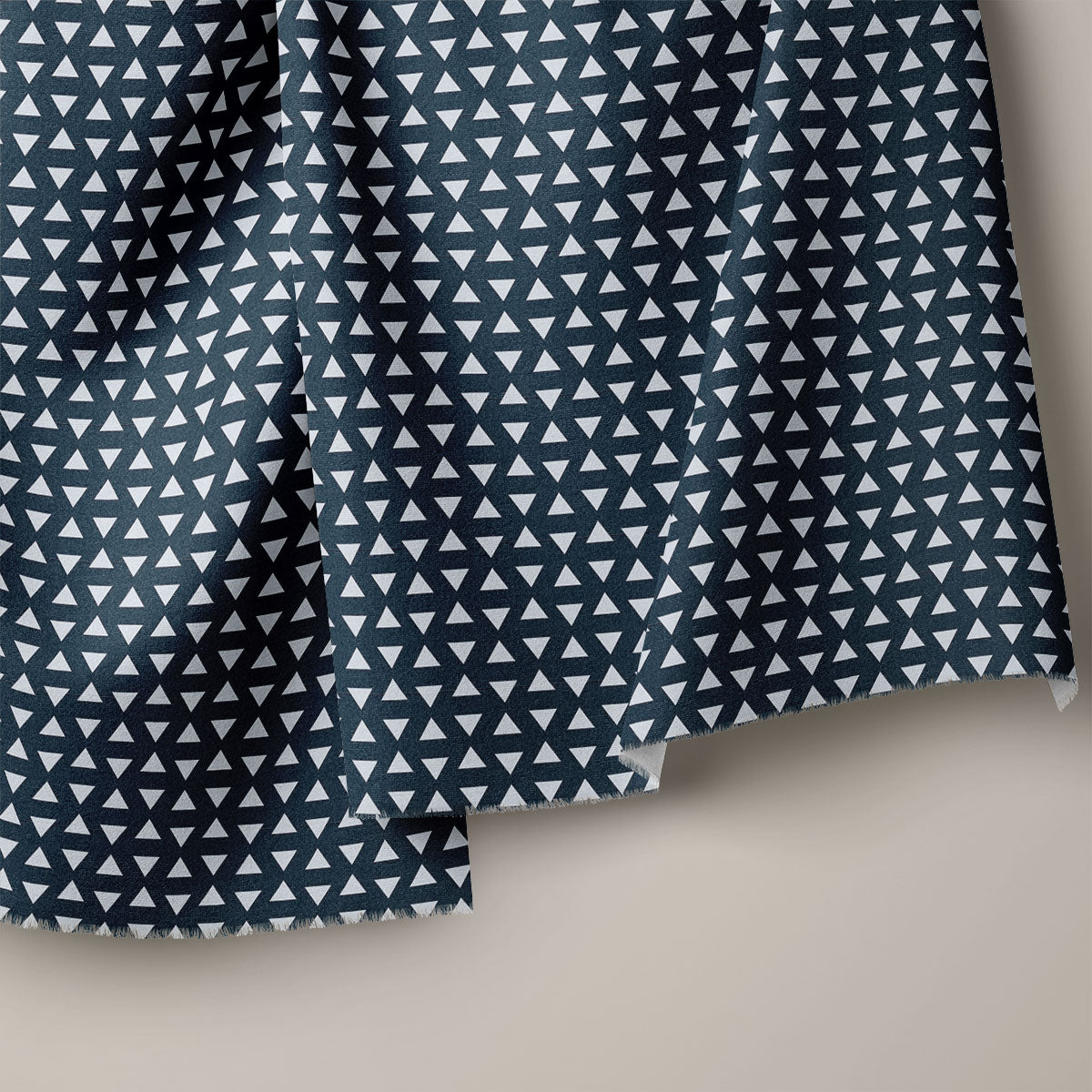 Midnight Moss Pattern Geometric Print