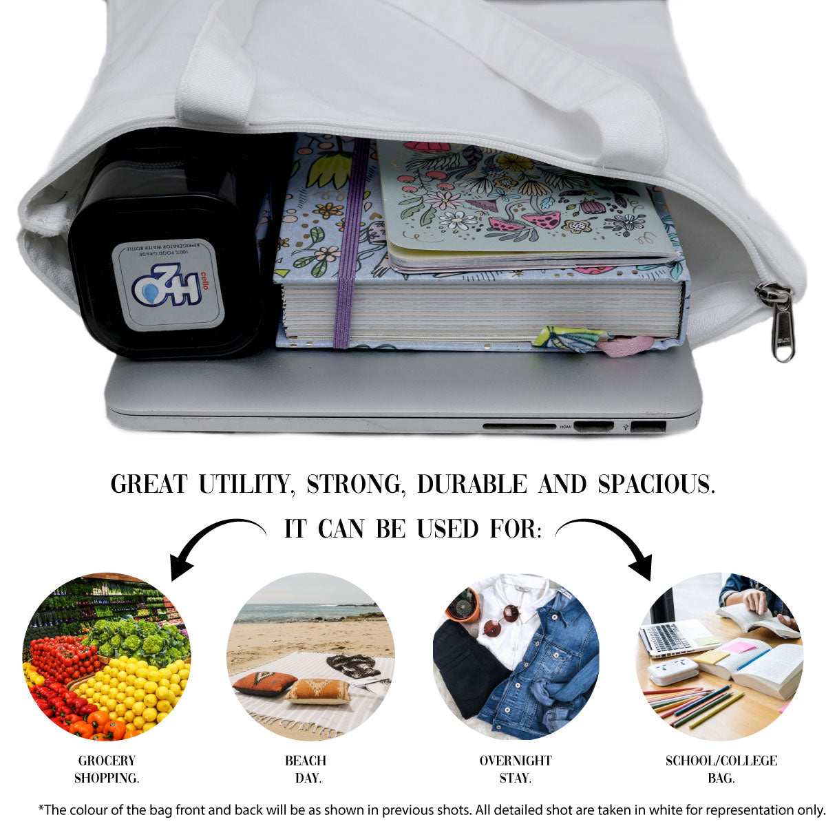 Hum Dude Hai Canvas Tote Bag