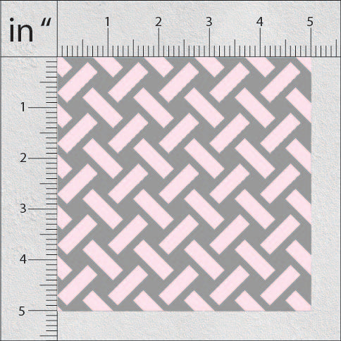 Old Lavender Geometric Print