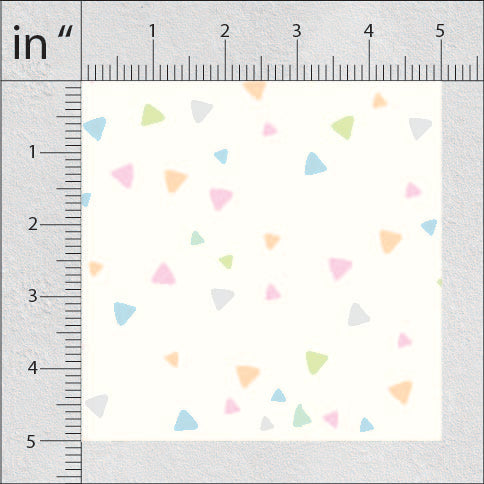 White Rock multicolour Geometric Print