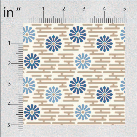 Nobel and Deep Cove Geometric Print