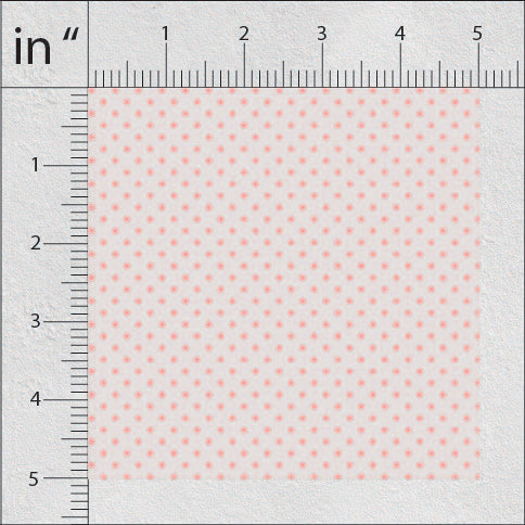 Dusty Grey And Clay Polka Dots Print
