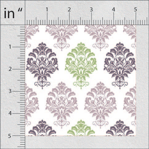 Timberwolf and Swamp Geometric Print