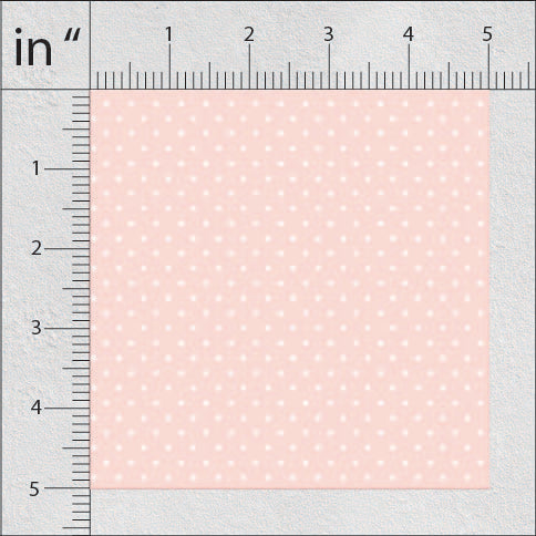 Cavern Pink And Faded Pink Polka Dots Print