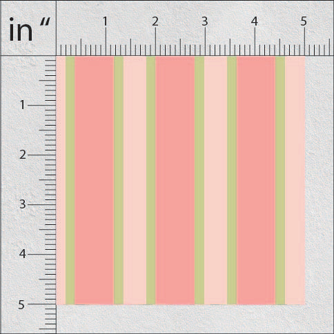 Sunrise Orange Stripes Print