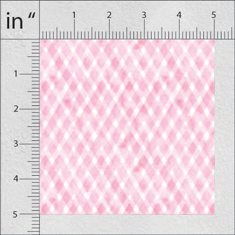 Tulip Pink Striped Pattern Geometric Print