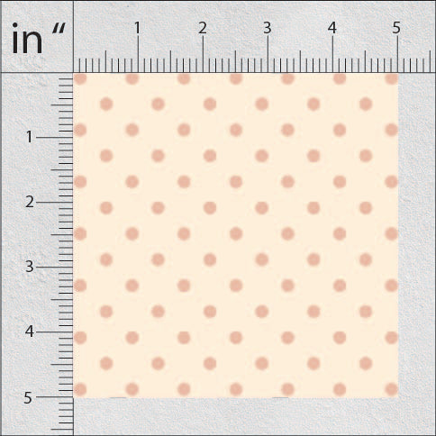 Desert Sand  Polka Dots Print