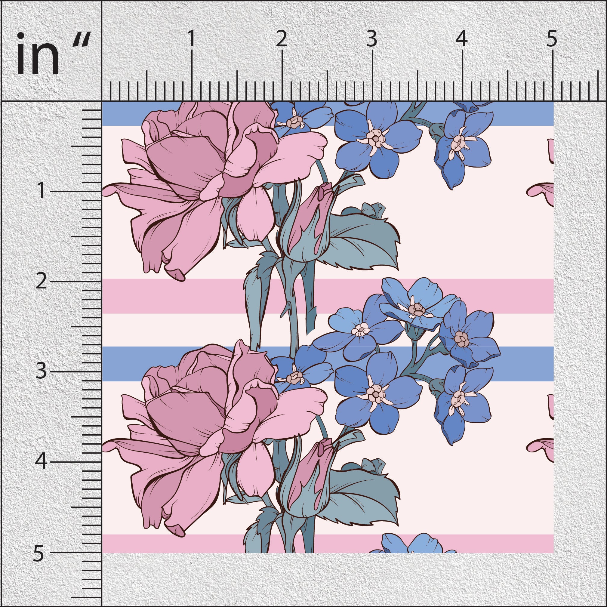 Dust Storm Magnolias Floral Print