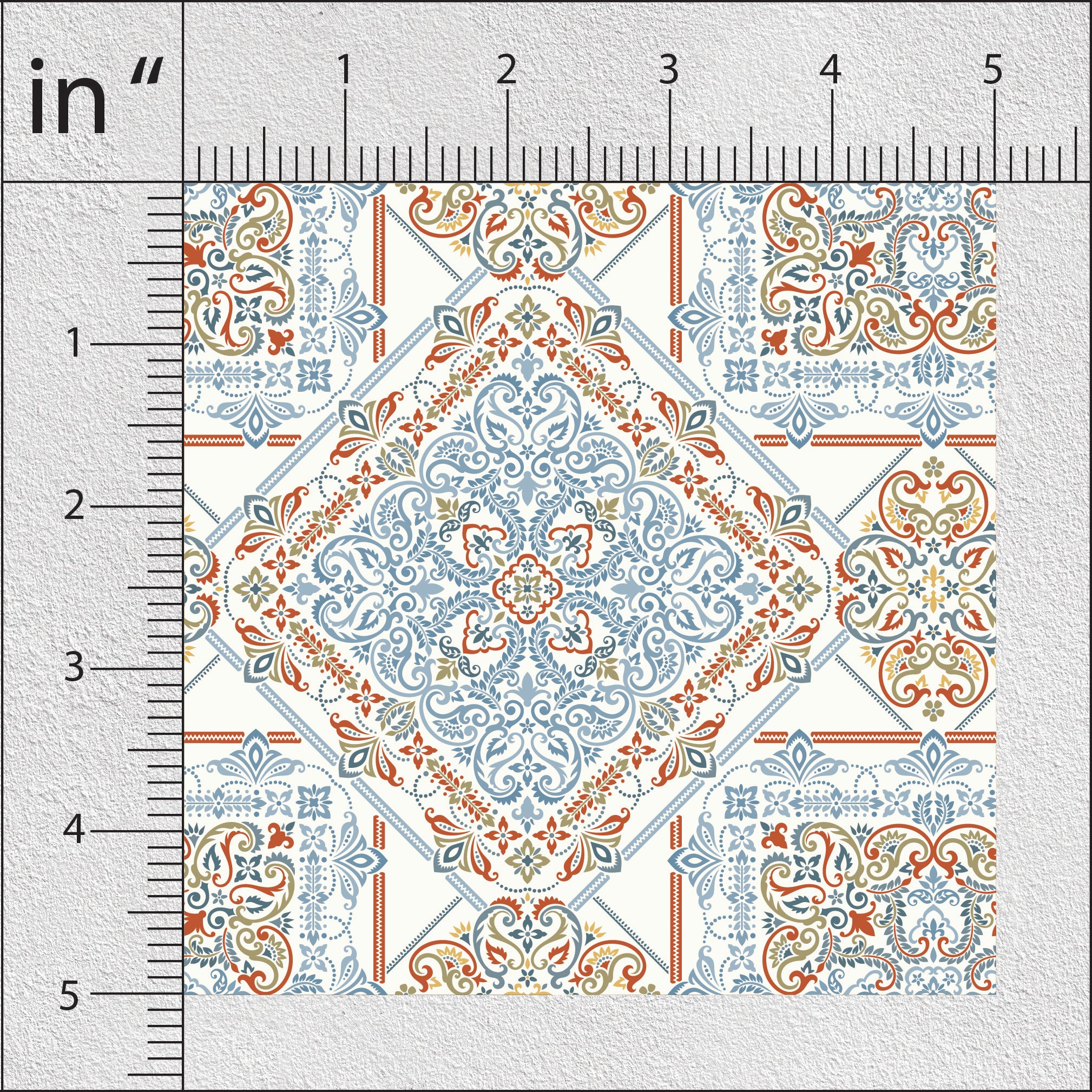 Quill Grey And Pale Silver Pattern Geometric Print