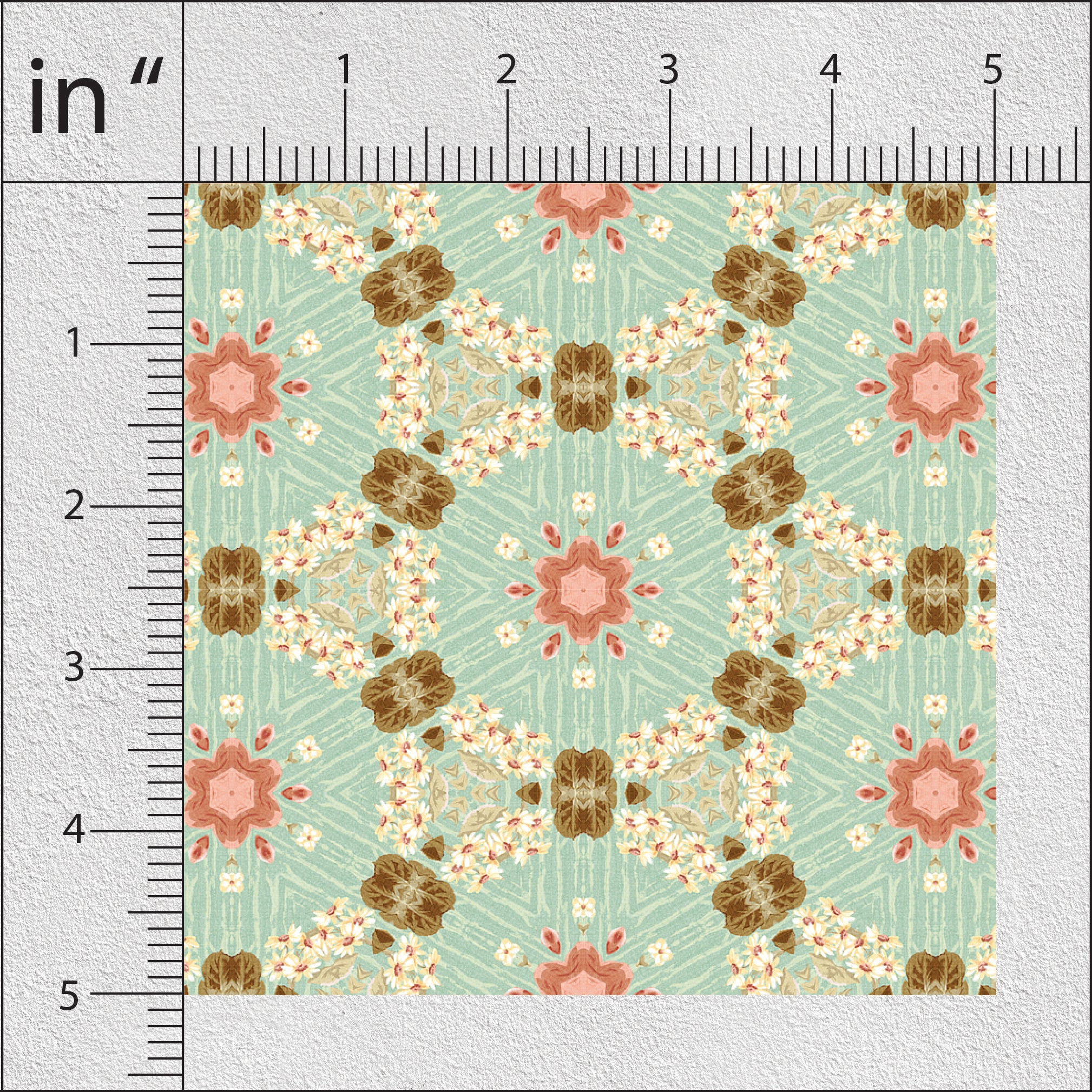 Sunset Sun Flower Floral Print