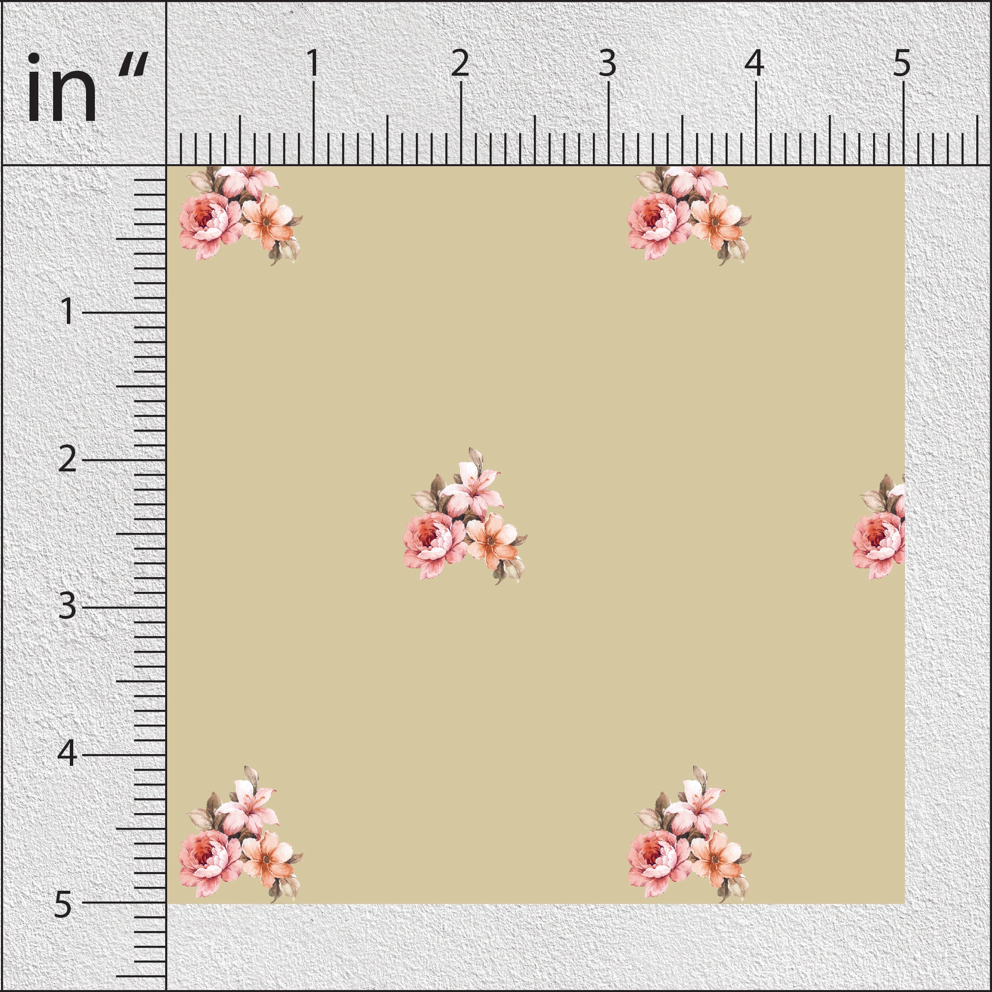 Dark Sand Tapestries Floral Print