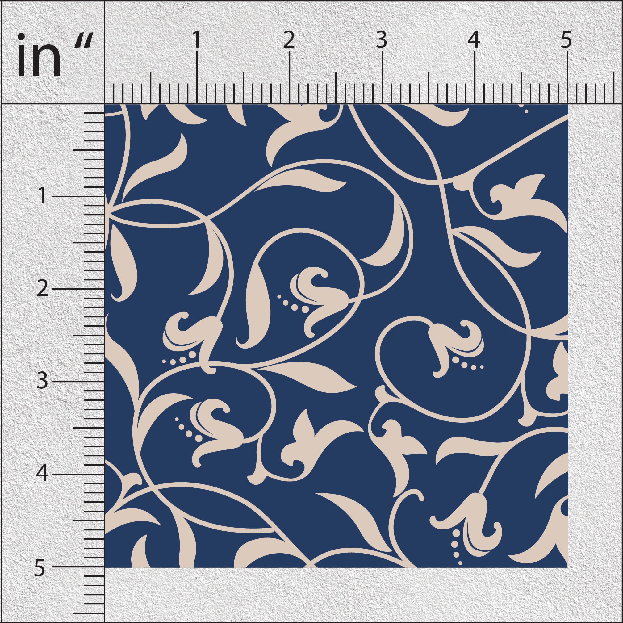 Nile Blue And Star Dust Pattern Geometric Print