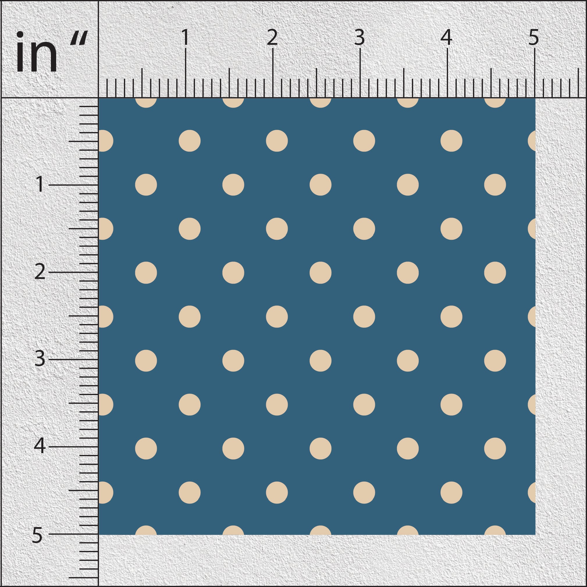 Light Navy Blue And Grey Olive Polka Dots Print