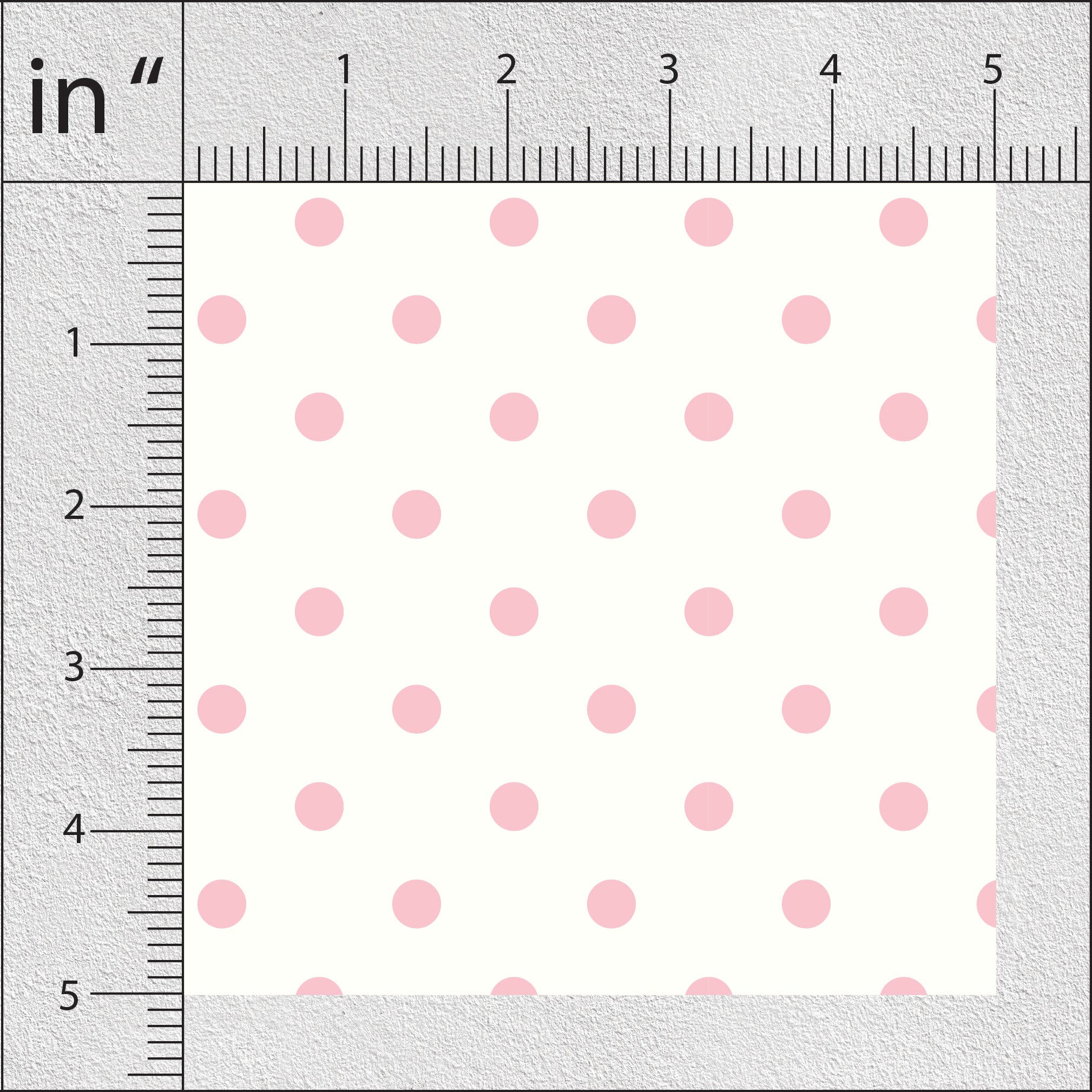 Pastel Grey And Dusty Pink Polka Dots Print