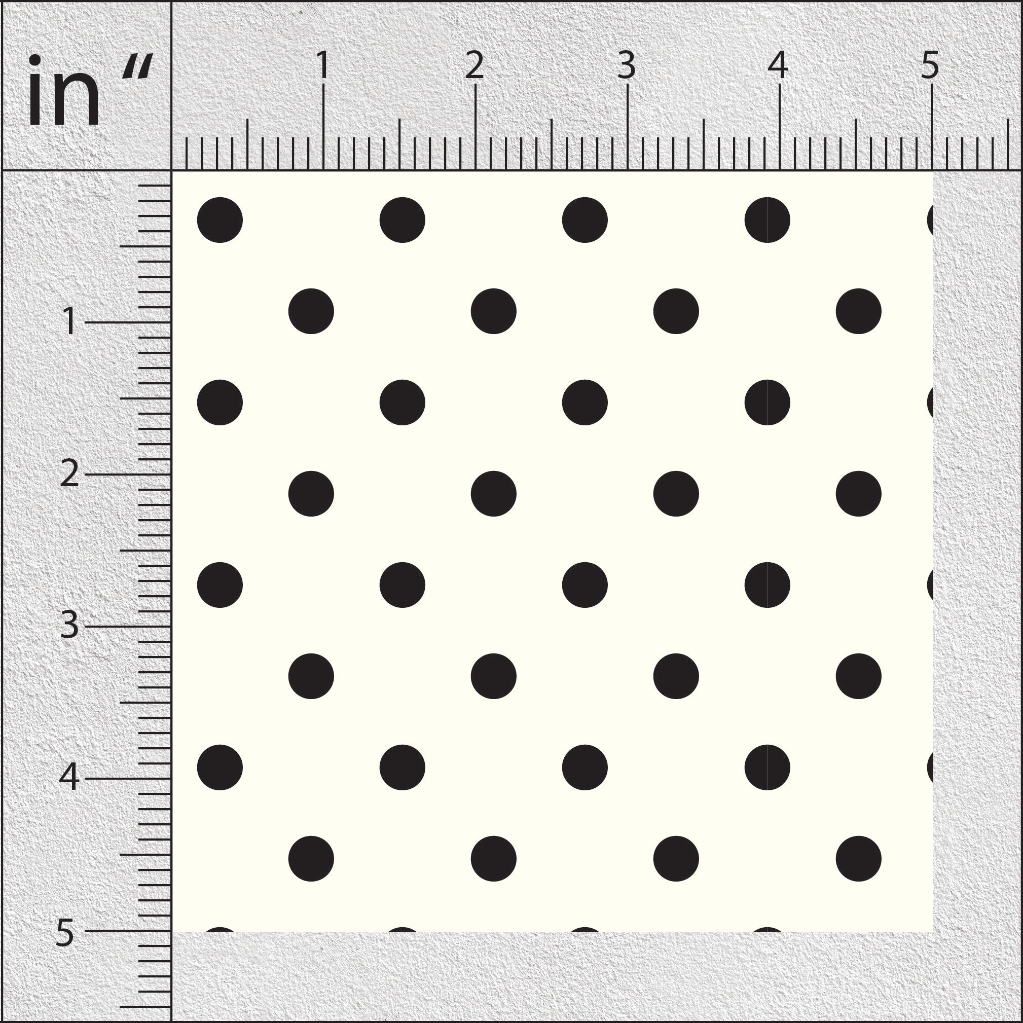 Grey Cloud Polka Dots Print