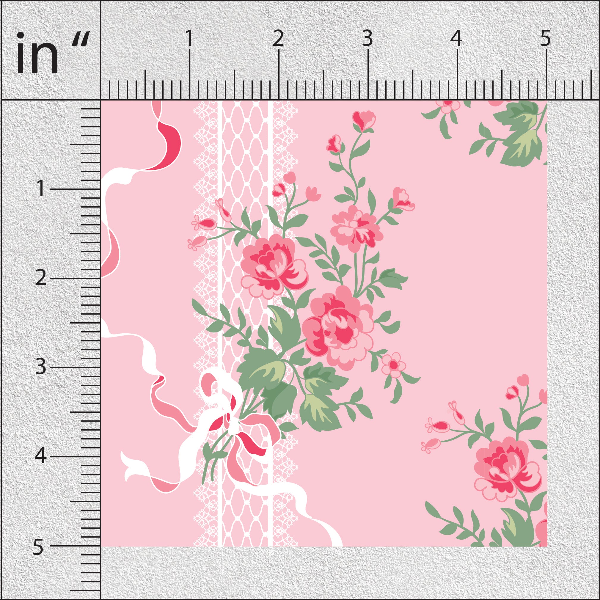 Sea Pink Peonies Floral Print