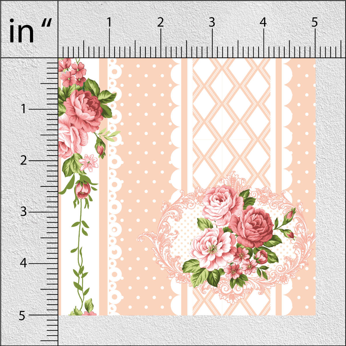 Clam Shell Floral Print