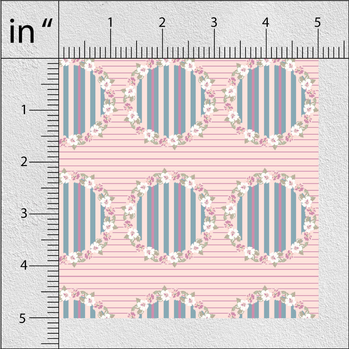 Pink Swan Floral Print