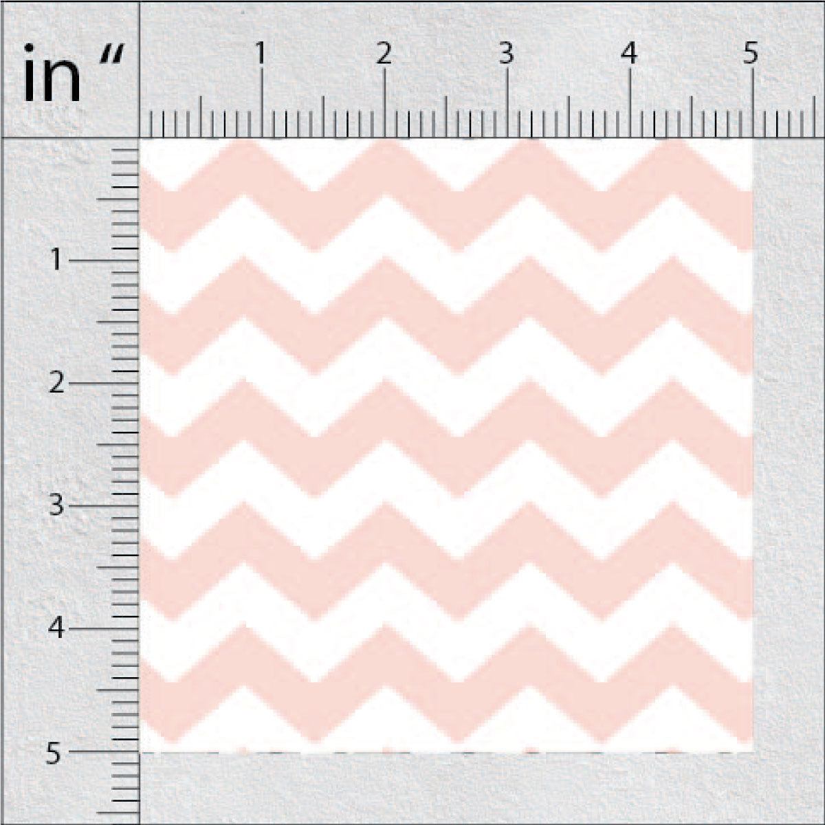 Clam Shell Chevron Print