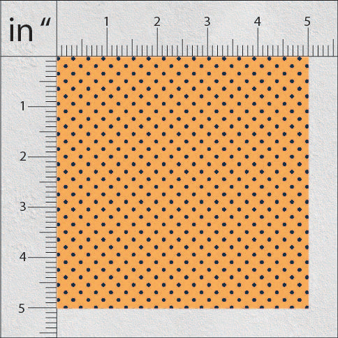 Luxor Gold Polka Dots Print