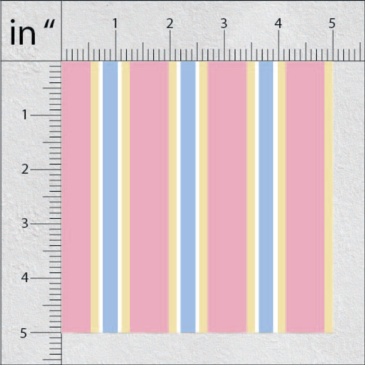 Turkish Rose and Dull Pink Stripes Print