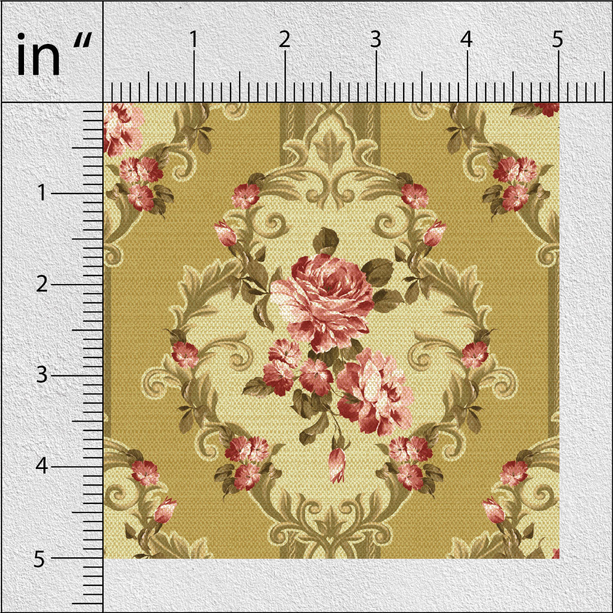Brown Derby Floral Print