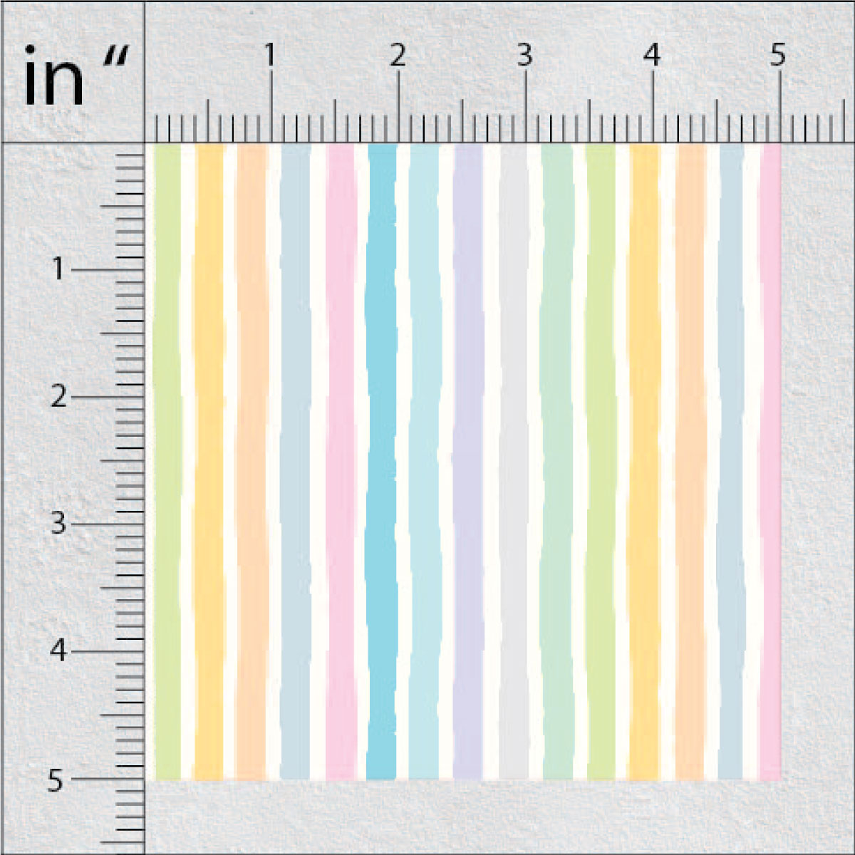 Gull Grey Stripes Print