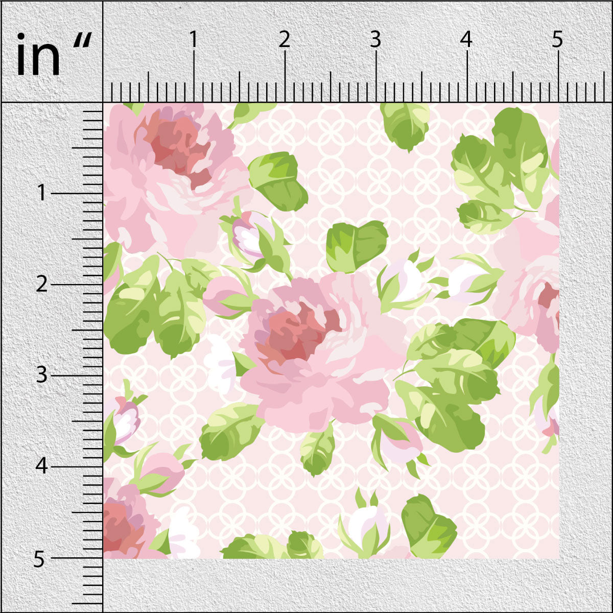 Old Brick Floral Print