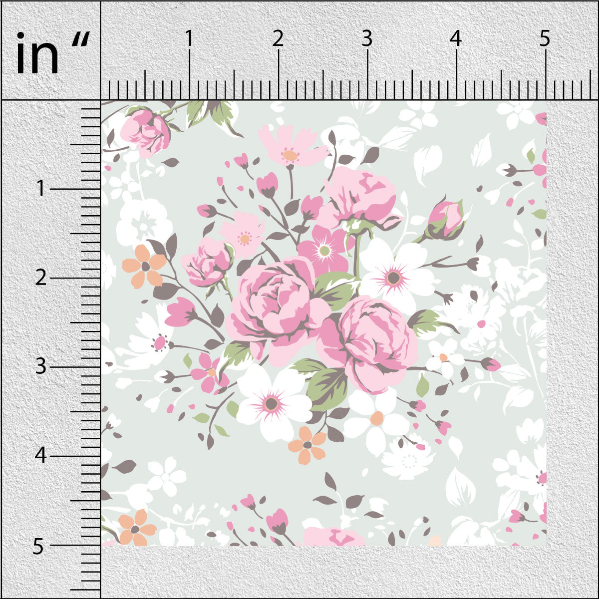 Martini Floral Print