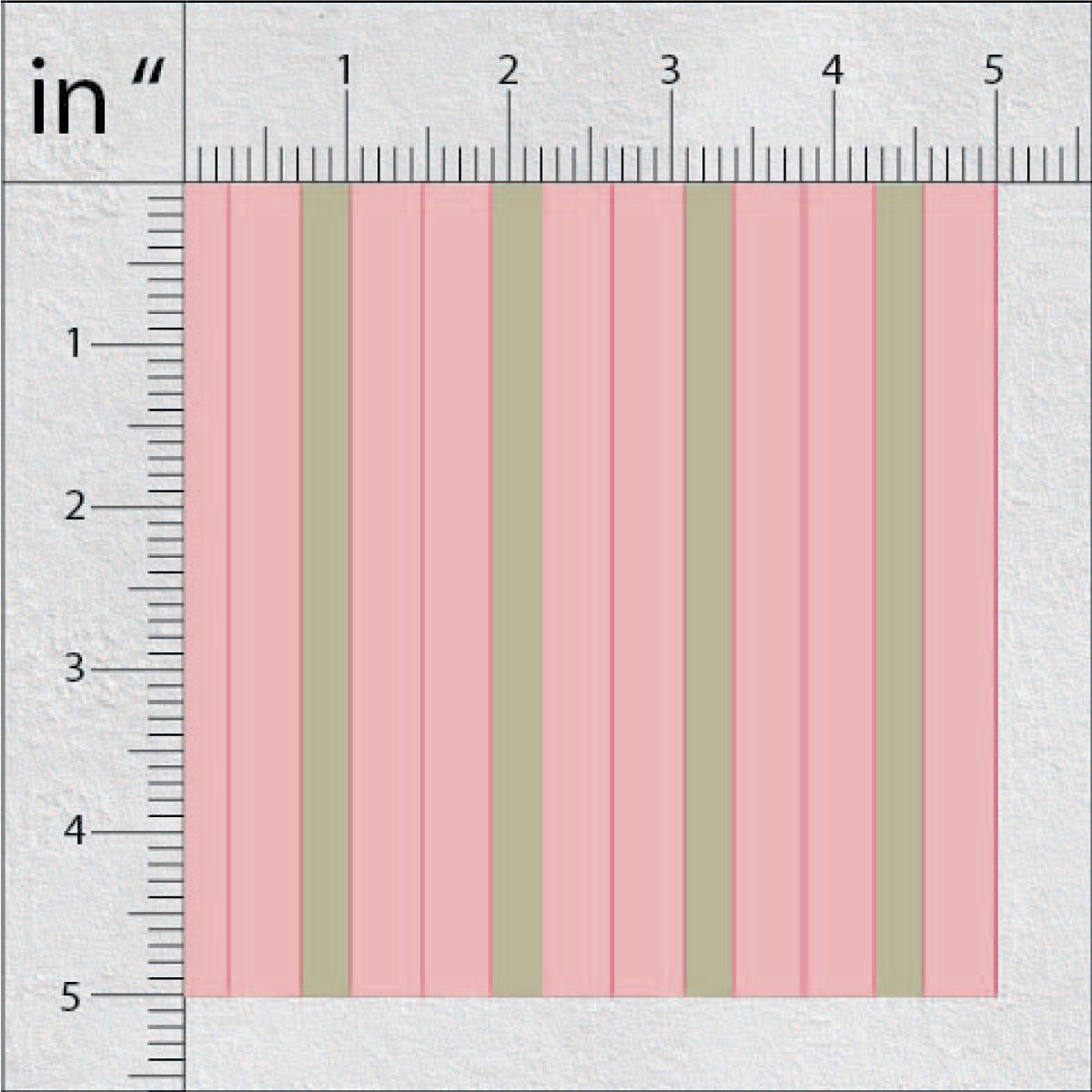 Lipstick Pink Stripes Print