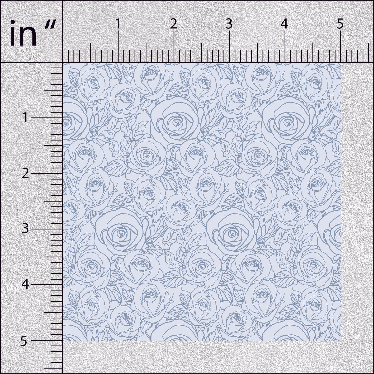 Titan White Rose Floral Print