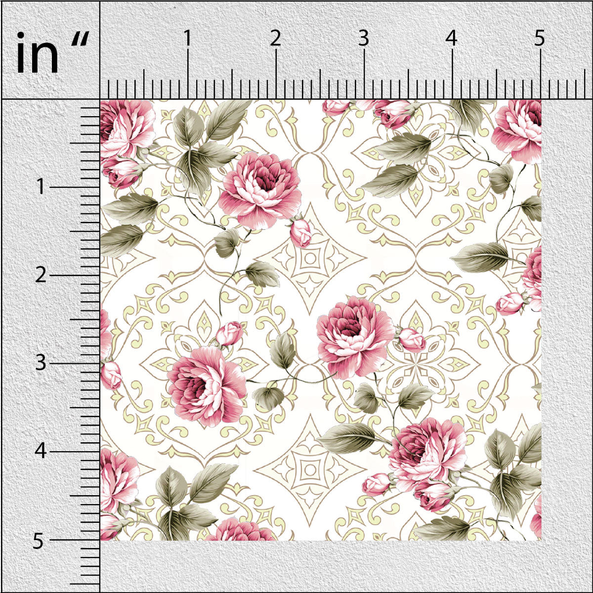 Fuzzy Wuzzy Brown Floral Print