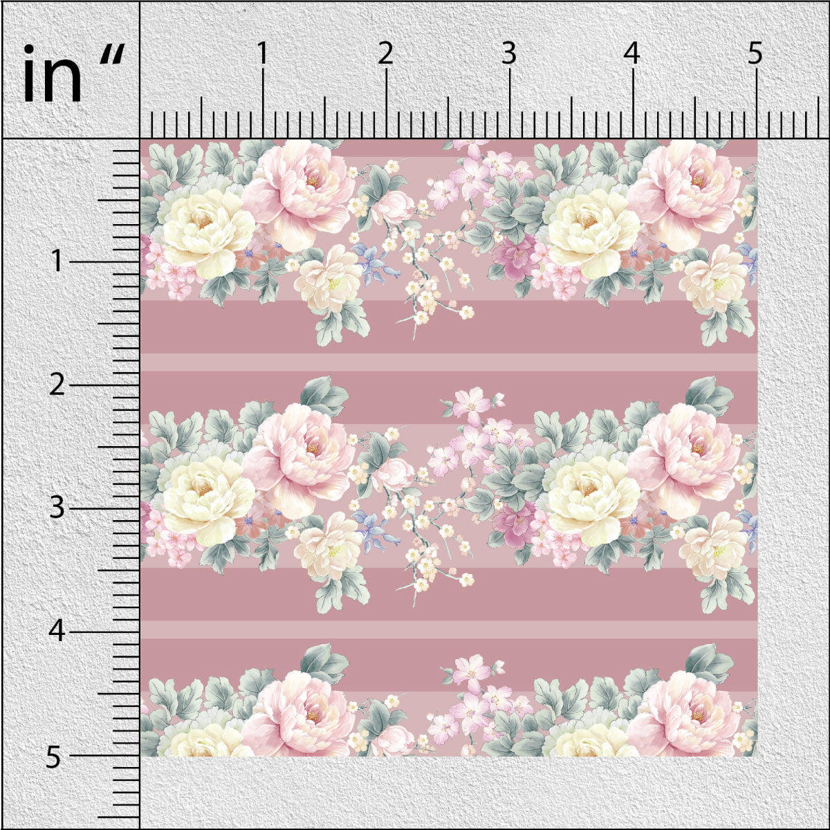 Velvet Maroon Floral Print