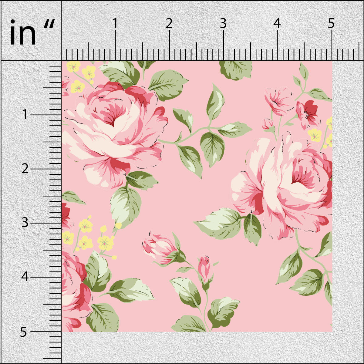 Light Mauve Floral Print