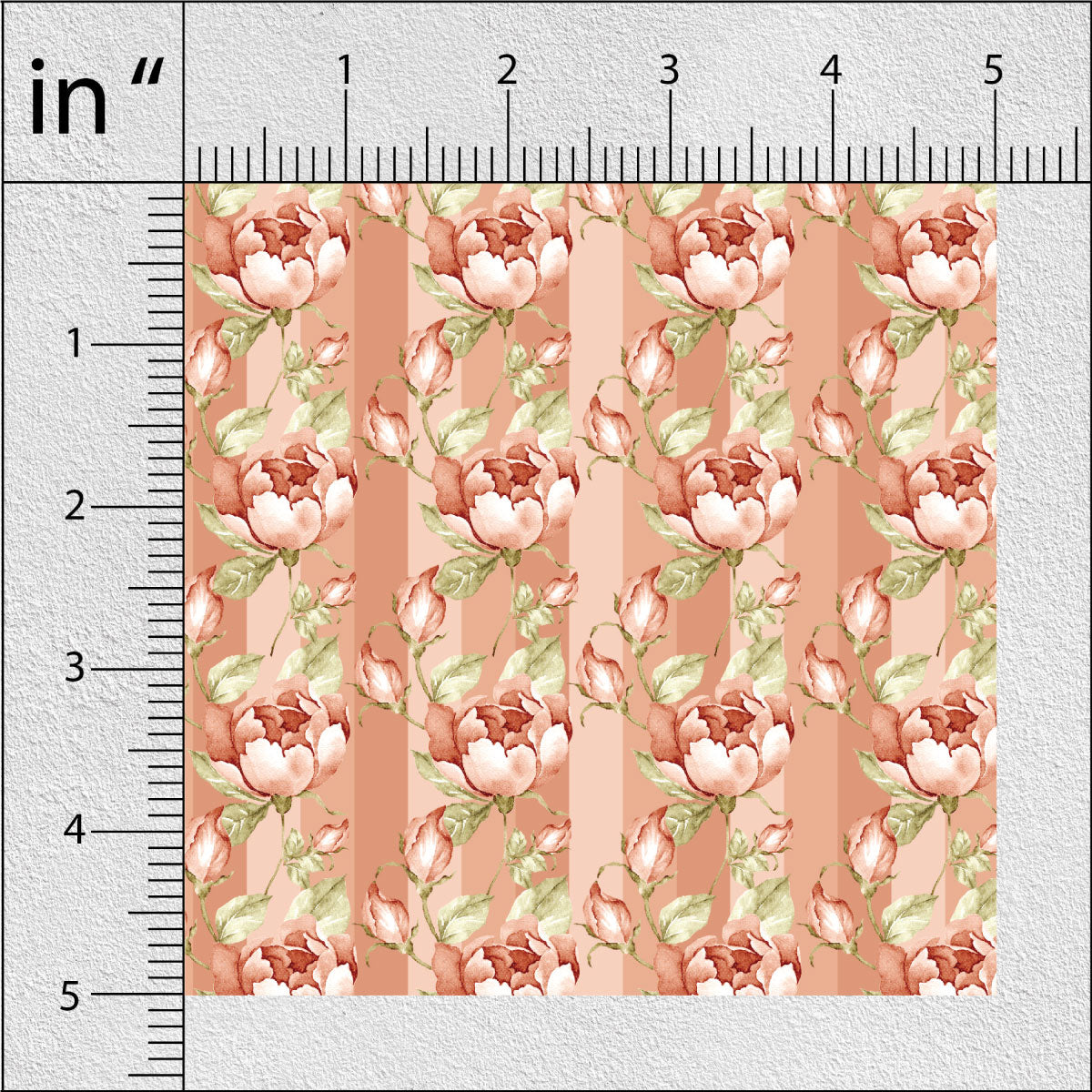 Old Rose Floral Print