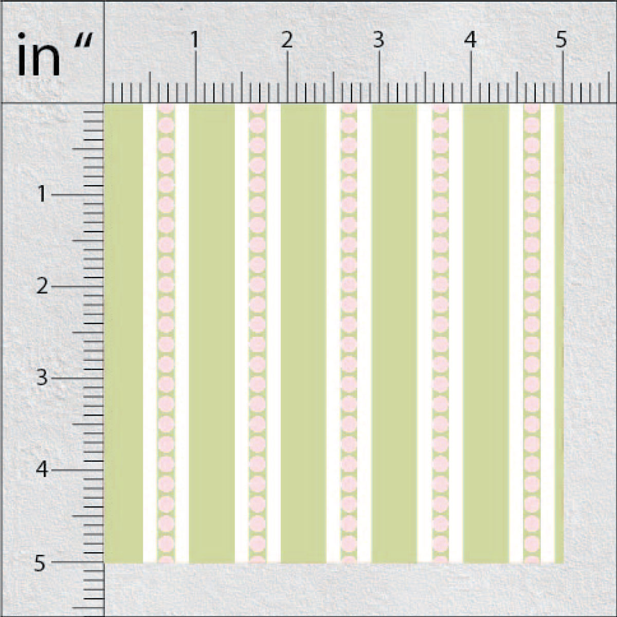 Green Smoke Stripes Print