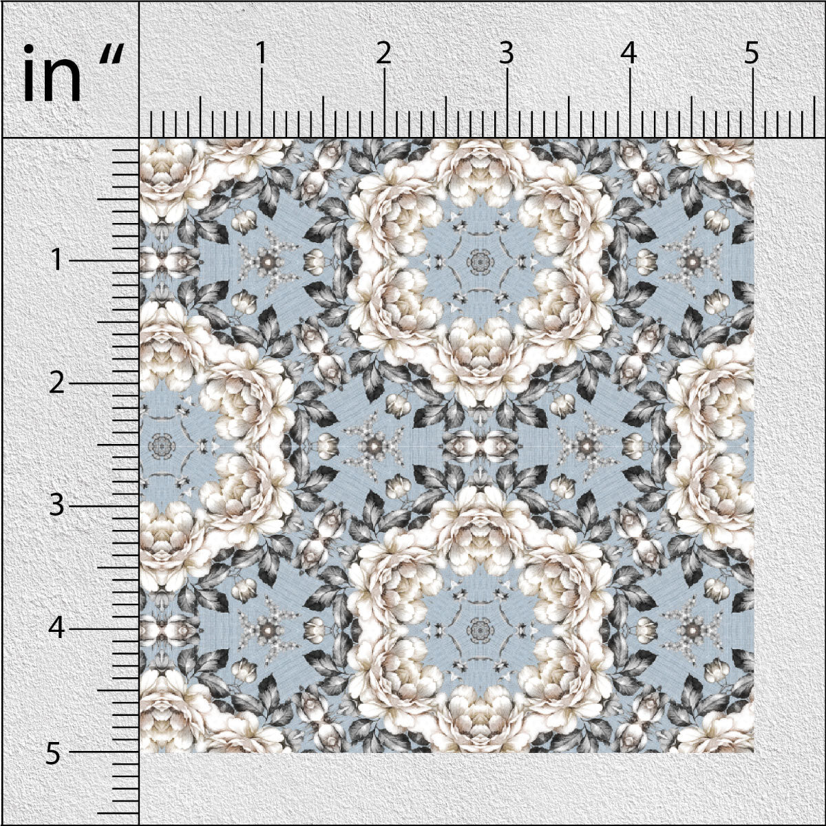 Regent Grey Floral Print