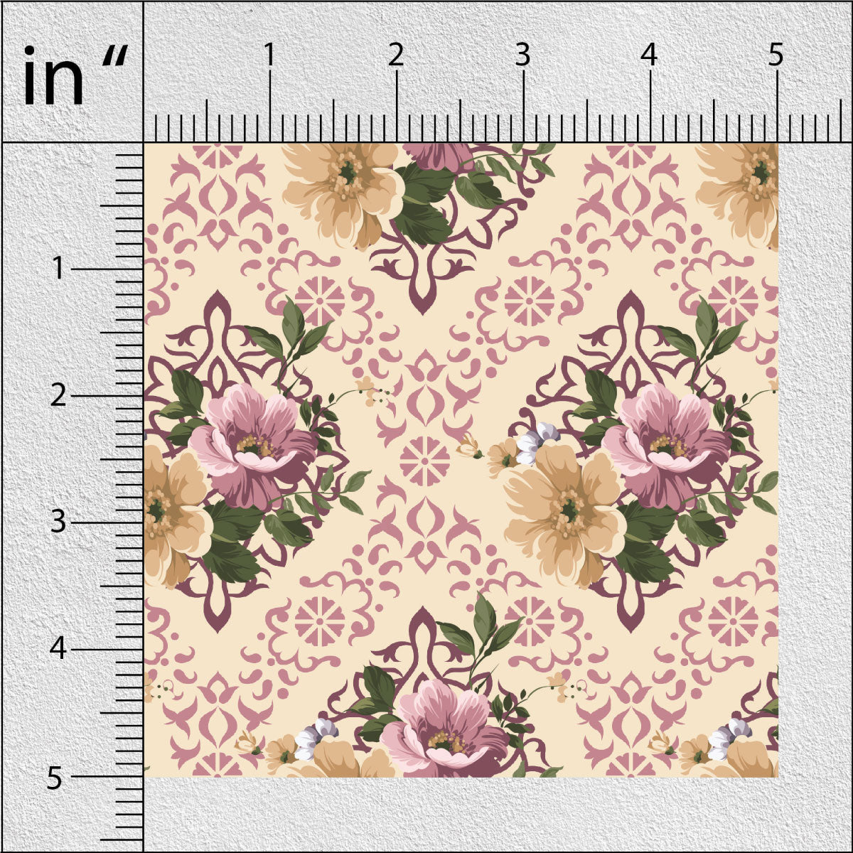 Petite Orchid Floral Print